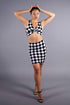 CHECK (2-piece skirt set)